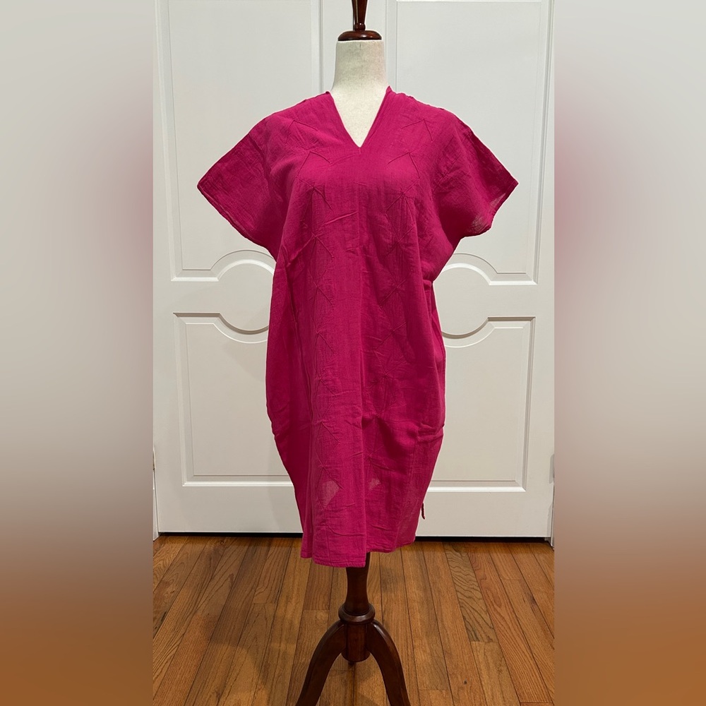 Oaxaca Huipil From San Melchor Betaza, Boho, Vintage style, Beach Dress.